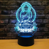 Hjemix | EnlightenGlow - Buddha 3D Lampe