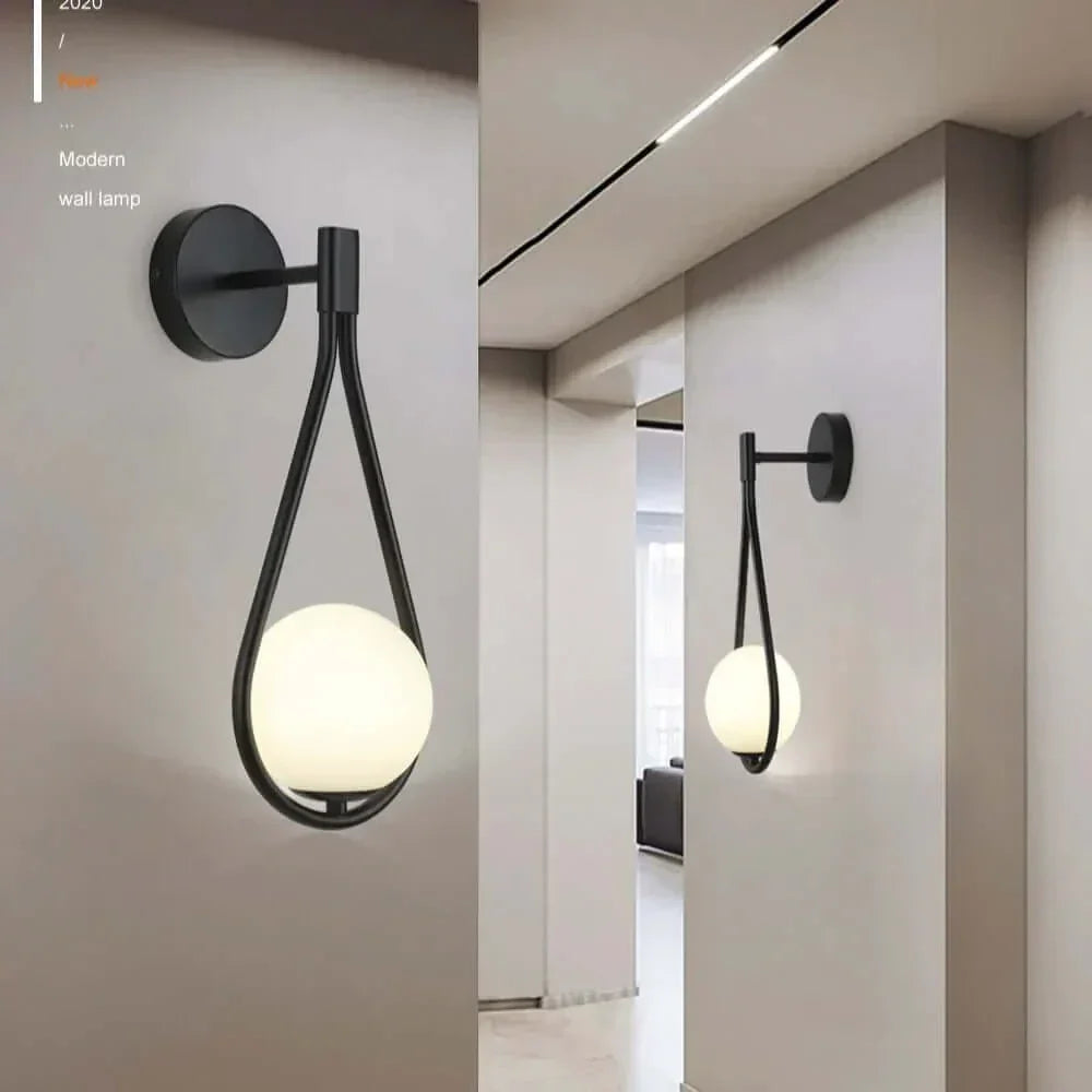Hjemix | Drop Luxury Glass Balls Vegglampe