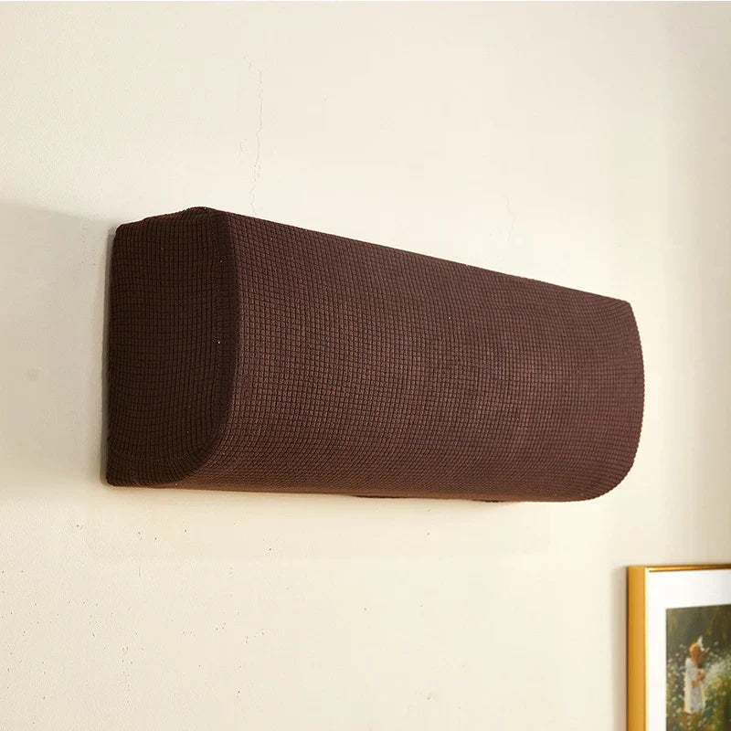 Hjemix | Polar Fleece Klimaanlegg dekning: Veggmontert anti-støv beskyttelse, lett å rengjøre polyester AC dekning for husholdningsbruk