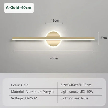 Hjemix | Modern Vegglampe - Elegant Belysning for Hvert Rom