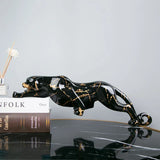 Hjemix | Elegant Jaguar Steinskulptør