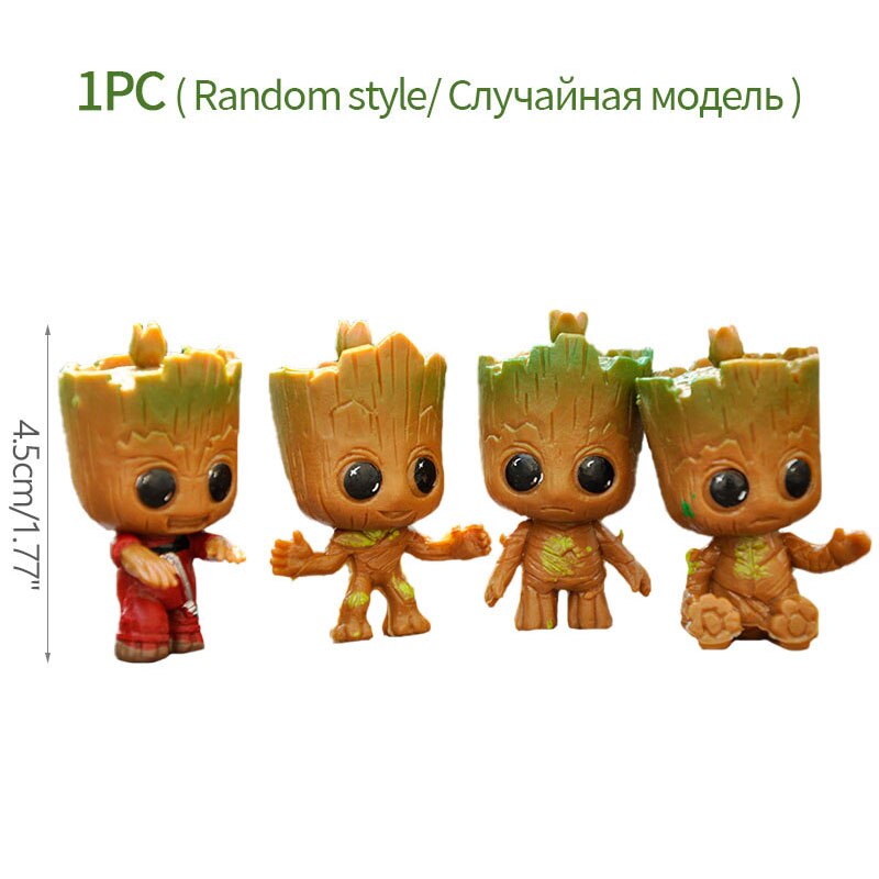 Hjemix | Cartoon Stor Miniature Figur: Lekfull Kontor Dekorasjon