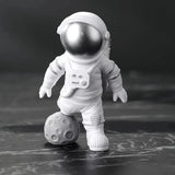 Hjemix | Harpiks Astronaut Figur Statue Rom Reisende Skulptur Utdanningsleketøy Skrivebordsdekorasjon Astronaut Modell For Barn Gave