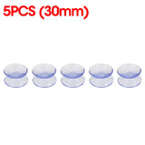Hjemix | 5/20PCS Dobbelt-sidede plast sugekopper - Rutsjesikre klare vakuumsugere for glass, bilvinduer, bordplater, DIY såpeholder