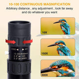 Hjemix | 10-300X Zoom Kikkert for Mobiltelefon