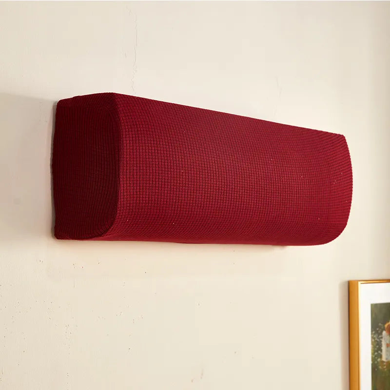 Hjemix | Polar Fleece Klimaanlegg dekning: Veggmontert anti-støv beskyttelse, lett å rengjøre polyester AC dekning for husholdningsbruk