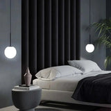 Hjemix | Mid-Century Modern Glass Ball Pendant Light