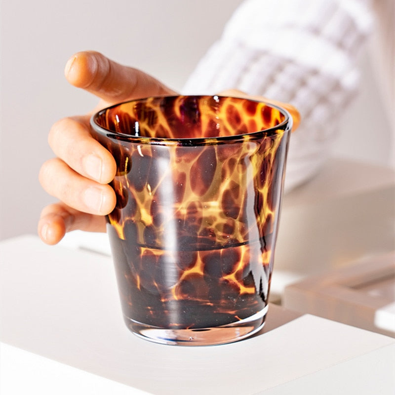Hjemix | Leopard Retro Drikkeglass