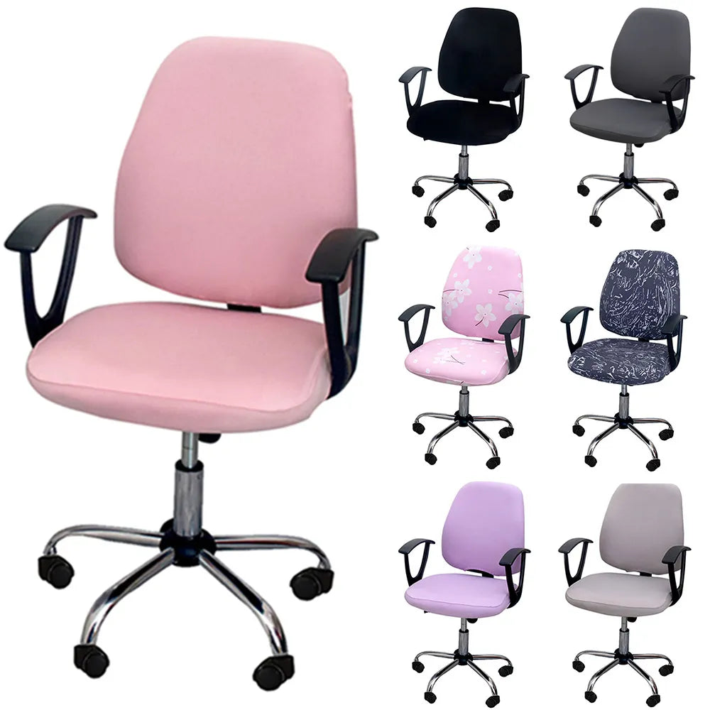 Hjemix | 2-delte Split Kontor Rose Stoltrekk