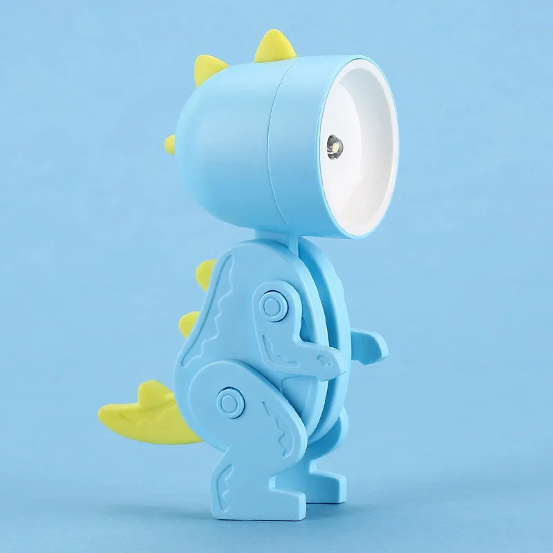 Hjemix | Søt LED Nattlampe - Mini Hund, Hjort, Dinosaur Falt Bordlampe for Barnerommet