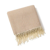 Hjemix | Nordic Stripe Kaste Sofa Teppe