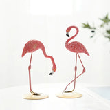 Hjemix | Nordisk Flamingo Figur Figur Statue Skulptur Stue Kontor Bryllup Fest Ornamenter Hjem Dekorasjon Tilbehør