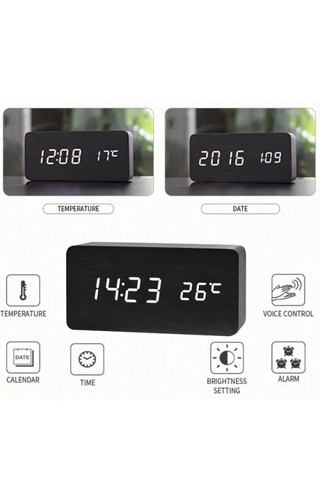 Hjemix | LED Digital klokke