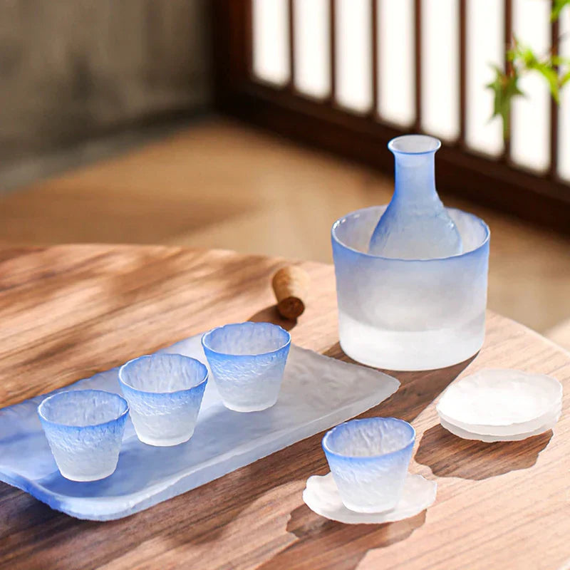 Hjemix | Mizu Glass Sake Set