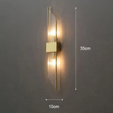 Garduru Elegant LED Vegglampe | Luksuriøs Gulldesign | Stilig Veg belysning