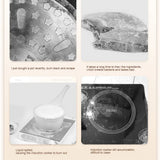 Hjemix | Rustfritt stål varmeledningsplate – Induksjonskok plate varmefordelingsring, kokeskjerm-tilbehør