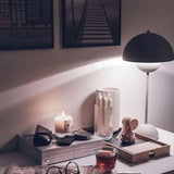 Hjemix | Justerbar lysstyrke blomsterpotte lampe - Italiensk oppladbar bordlampe VP3
