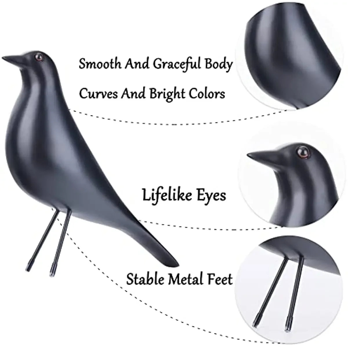 Hjemix | Moderne Fuglestatue laget av Resin