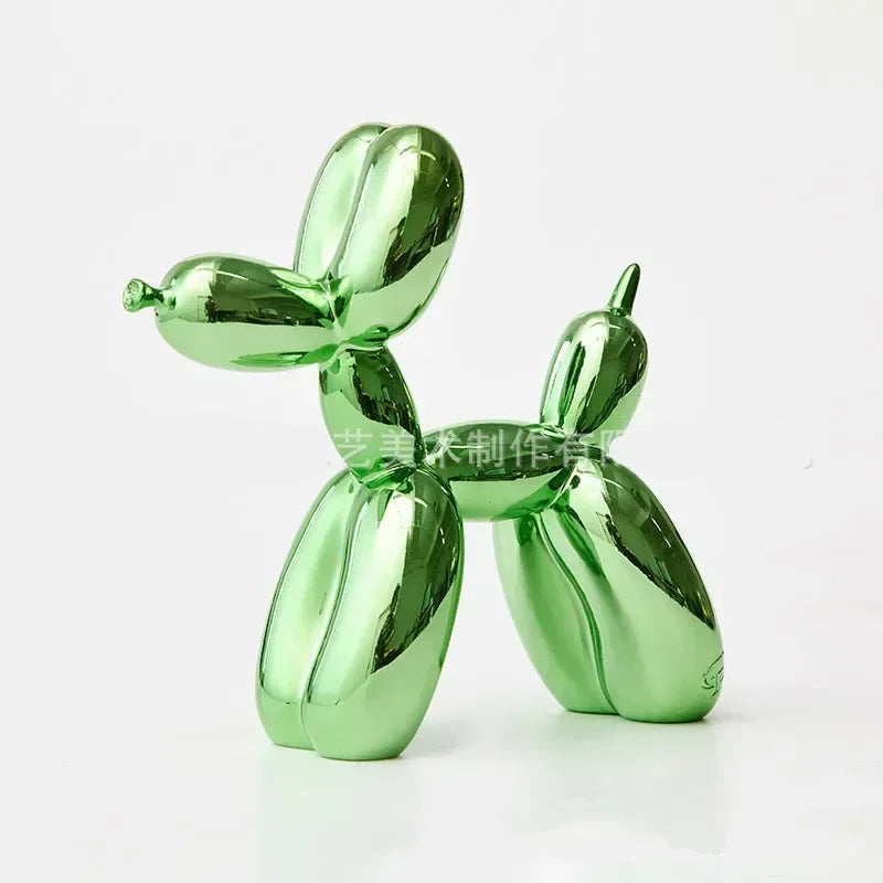 Hjemix | Nordisk Ballonghund Skulptur Harpiks Dyreskulptur Kunst Skulpturer og Figurer Håndverk Hjem Innredning Rom Desktop Tilbehør
