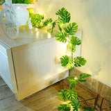 Hjemix | Kunstige vinplanter med LED-lamper for oppheng