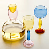 Hjemix | Borosilicate 3-Farge Glass - Vin Glass
