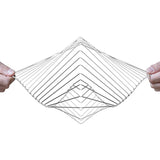 Hjemix | Dream Atellani Square Wave Spin for å avlaste magiske vindklokker for oppheng utendørs som solfangere for hagedekorasjon