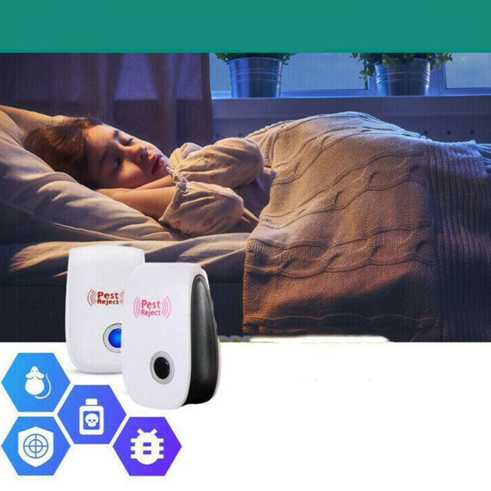 Hjemix | Ultrasonic Musrepeller - Bli kvitt mus på 48 timer eller det er gratis