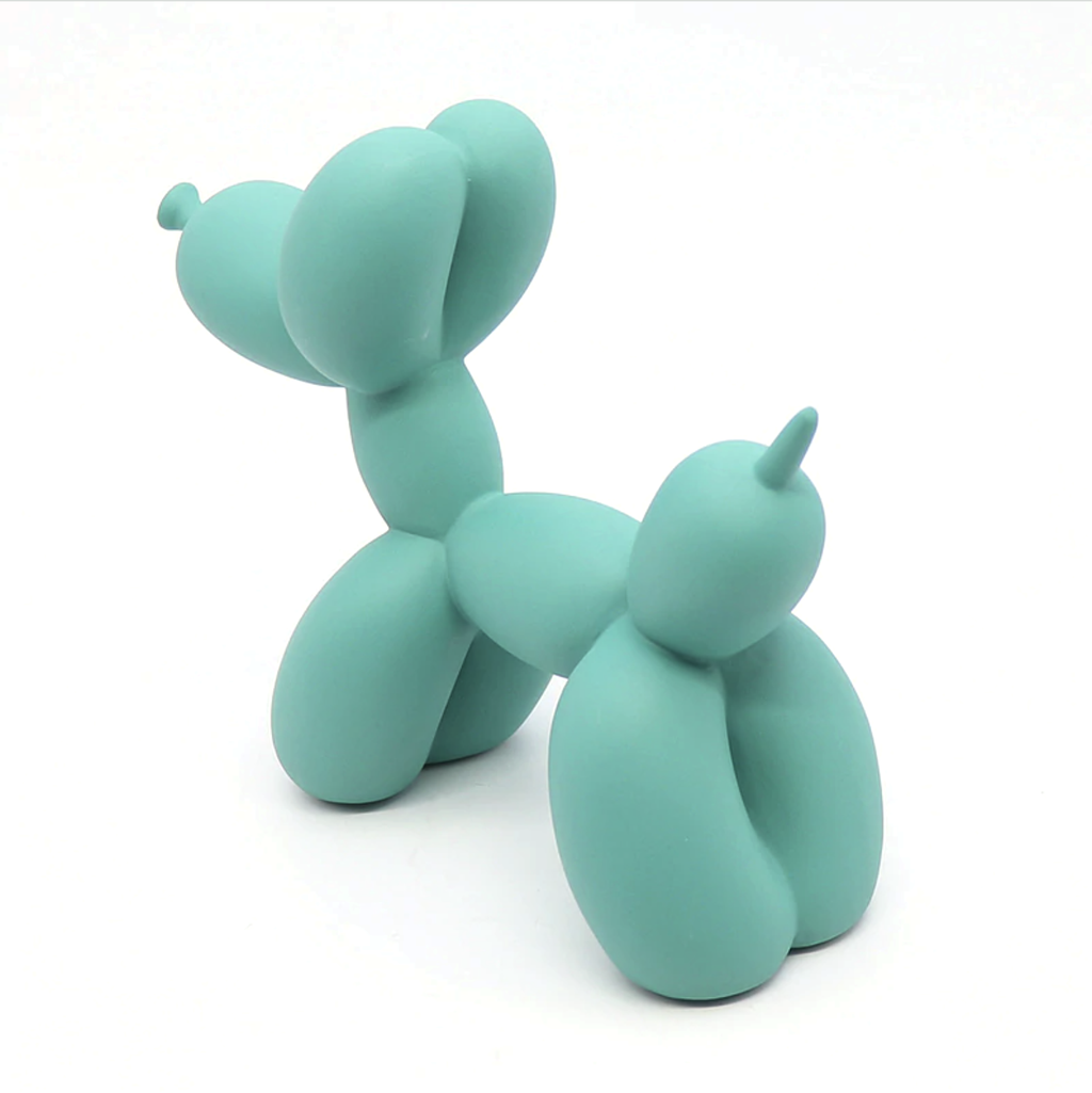 Hjemix | BalloonDog Livlig Hundeskulptur | Pop-Art Dekorasjon | Moderne Hjemmetekstur | Håndlaget Statue