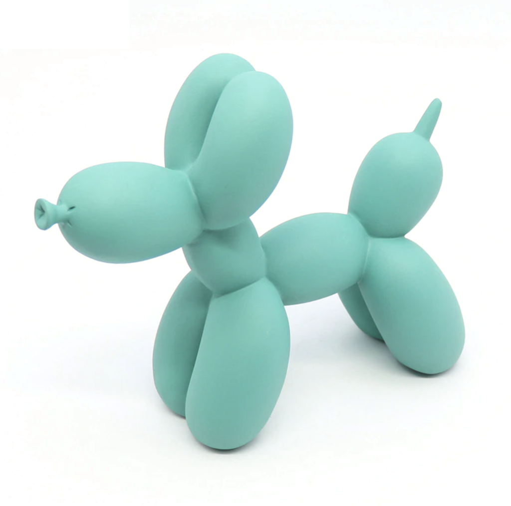Hjemix | BalloonDog Livlig Hundeskulptur | Pop-Art Dekorasjon | Moderne Hjemmetekstur | Håndlaget Statue