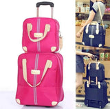 Hjemix | 2 i 1 Trolley Reise Bag med en boarding bag