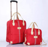 Hjemix | 2 i 1 Trolley Reise Bag med en boarding bag
