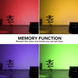 Hjemix | RGB LED Flomlys med Fjernkontroll