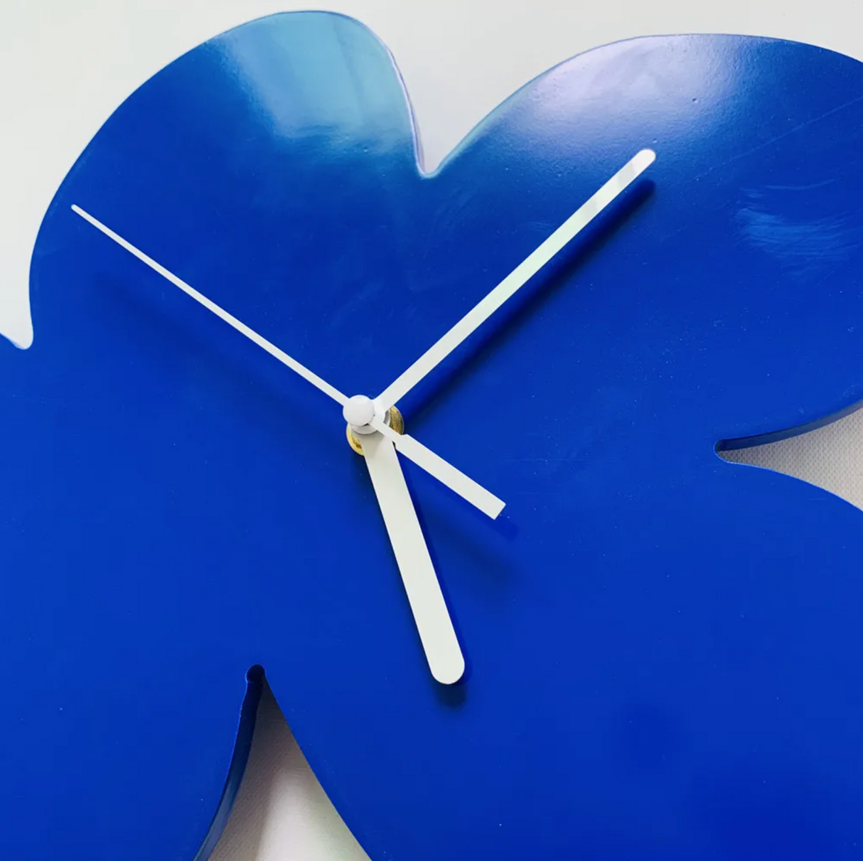 Hjemix | Lite Blå Geometrisk Veggur