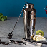 Hjemix | MixArt Metallisk Bar Sett | Elegant Cocktail og Bartender Sett | Perfekte Drikker Laget Enkelt
