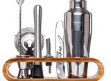 Hjemix | MixArt Metallisk Bar Sett | Elegant Cocktail og Bartender Sett | Perfekte Drikker Laget Enkelt