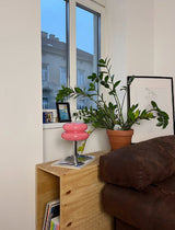 Hjemix | LueurRose – Retro Bordlampe med Dimbar LED og USB