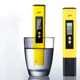 Hjemix | Digital LCD pH Meter Nøyaktighet 0.01 Akvarier Basseng pH Tester for Vann Vin Urin Automatisk Kalibrering