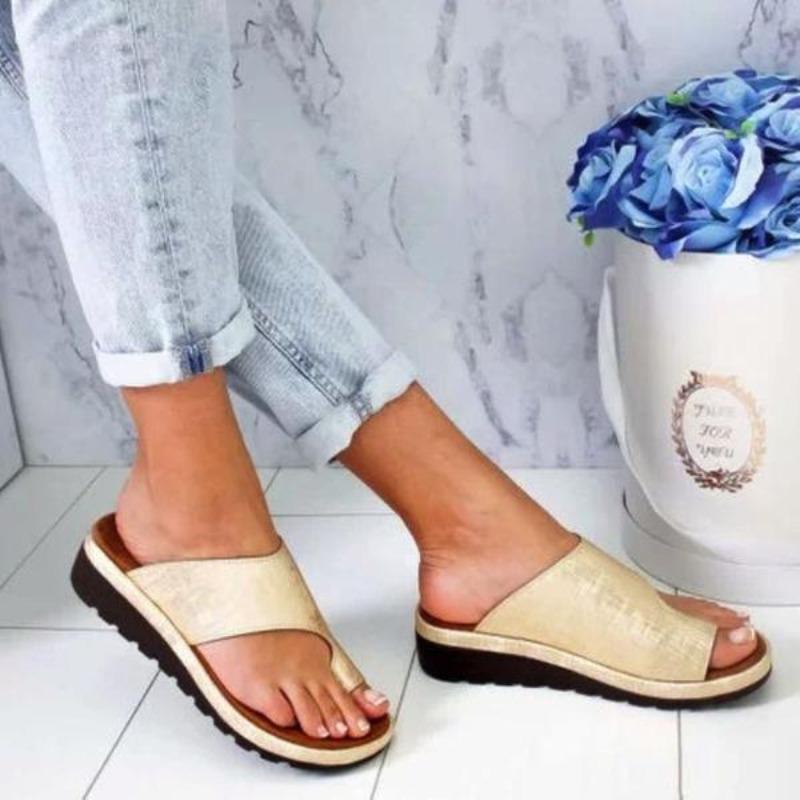 Hjemix | Ortopediske Kvinne Sandaler, Hallux Valgus korrigerende