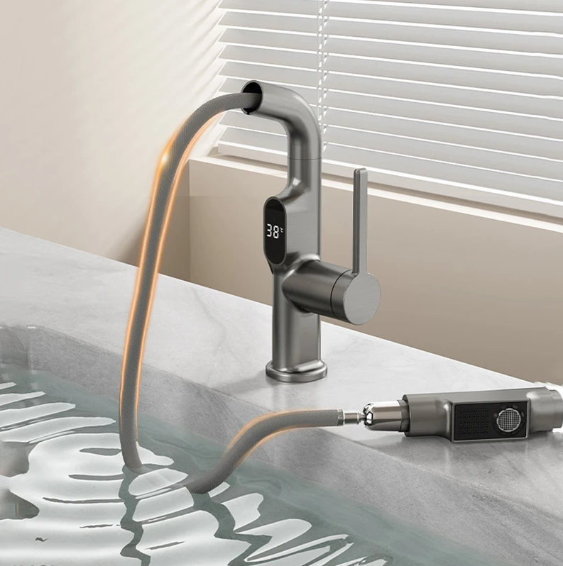 Hjemix | SmartFaucet Pro: Intelligent kran med digital skjerm