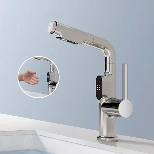 Hjemix | SmartFaucet Pro: Intelligent kran med digital skjerm