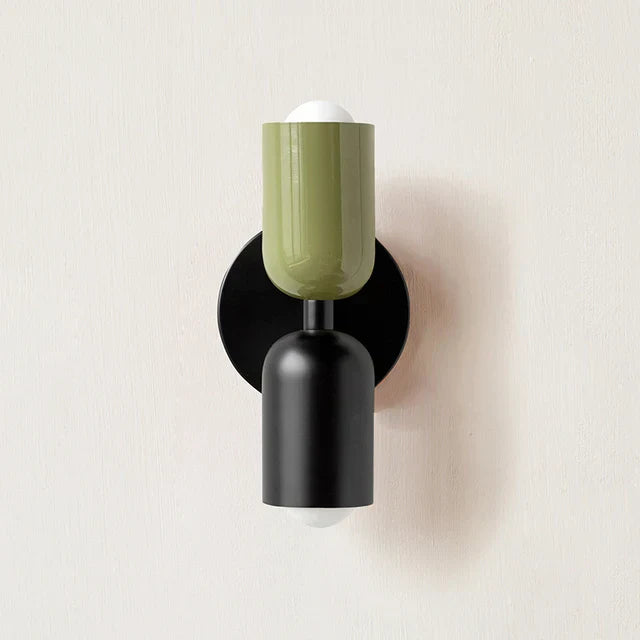 Hjemix | Moderne Led-Vegglampe Fargerik Nordisk Vegglampe Romdekorasjon Innendørs Belysning Vegglamper For Soverom Nattbord Stue Lampe