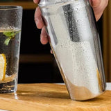 Hjemix | MixArt Metallisk Bar Sett | Elegant Cocktail og Bartender Sett | Perfekte Drikker Laget Enkelt