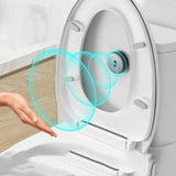 Hjemix | Bad Smart toalettsete med automatisk spyler sensor - Moderne vaskerom bidet tilbehør