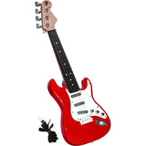 Hjemix | 4-String E-Gitar Toy for Kids - Portable Musikk Instrument, Perfekt Gave for Unge Musikere