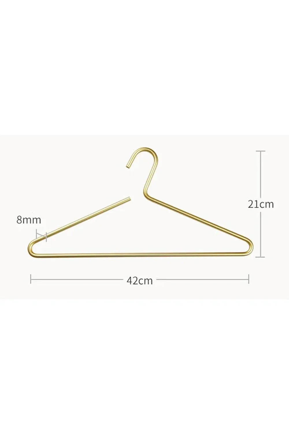 Hjemix | LuxeLine Metall Kleshenger