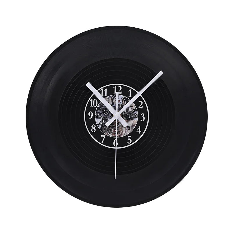 Hjemix | Musikalisk Vinyl Plakatveggklokke
