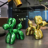 Hjemix | Nordisk Ballonghund Skulptur Harpiks Dyreskulptur Kunst Skulpturer og Figurer Håndverk Hjem Innredning Rom Desktop Tilbehør