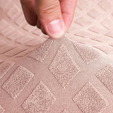 Hjemix | Spandex elastisk kontorstol trekk Jacquard sete trekk ananas mesh fleece beskyttende trekk elastisk datastol beskytter