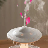 Hjemix | UFO Luftfukter | Ultralyd Aromaterapi Diffuser med Fjernkontroll - Grosven