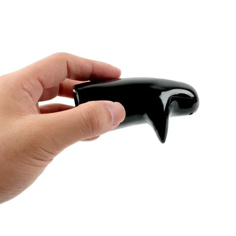 Hjemix | Søte Omfavnende Gjenferd Svart og Hvit Keramisk Salt- og Pepperkvern